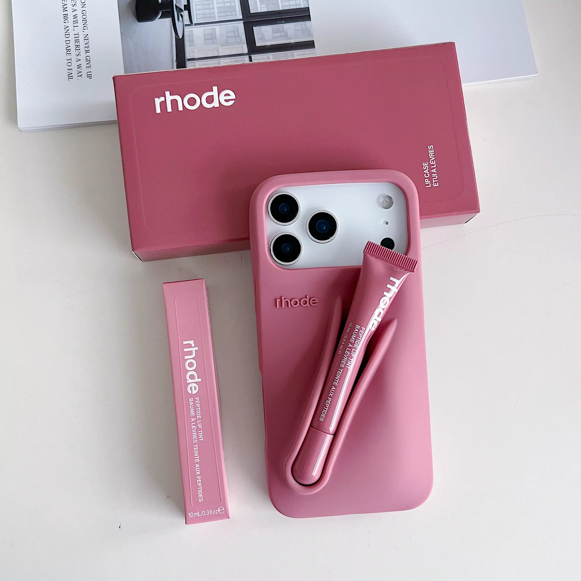 Carcasă Telefon cu Lip Gloss